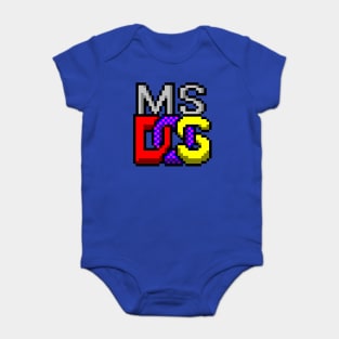 MS-DOS Icon Baby Bodysuit